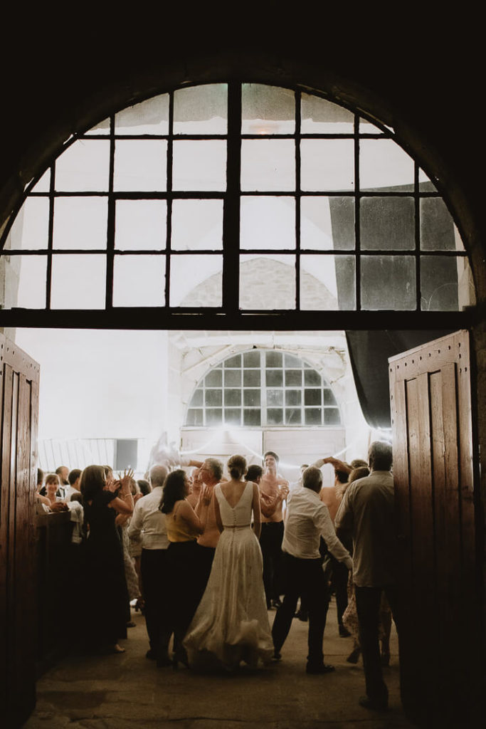 Dancing fairy tale wedding day