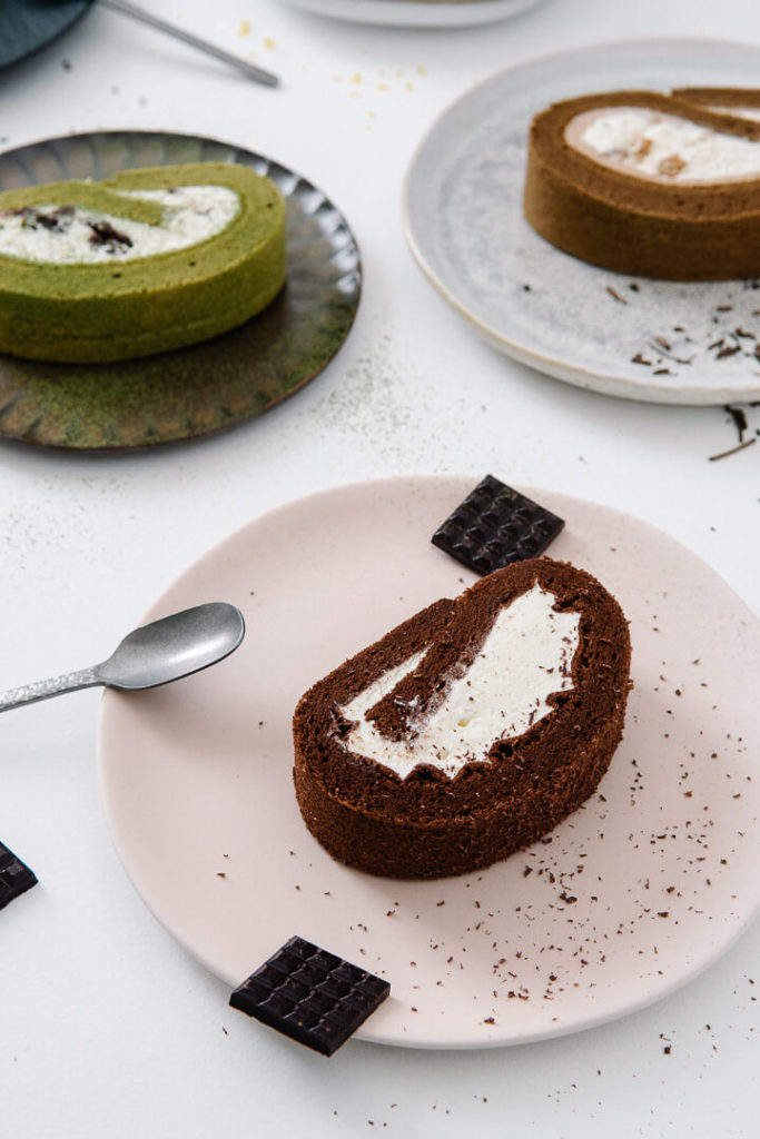 ok gateau chocolate rollcake paris japan food photography miliedel