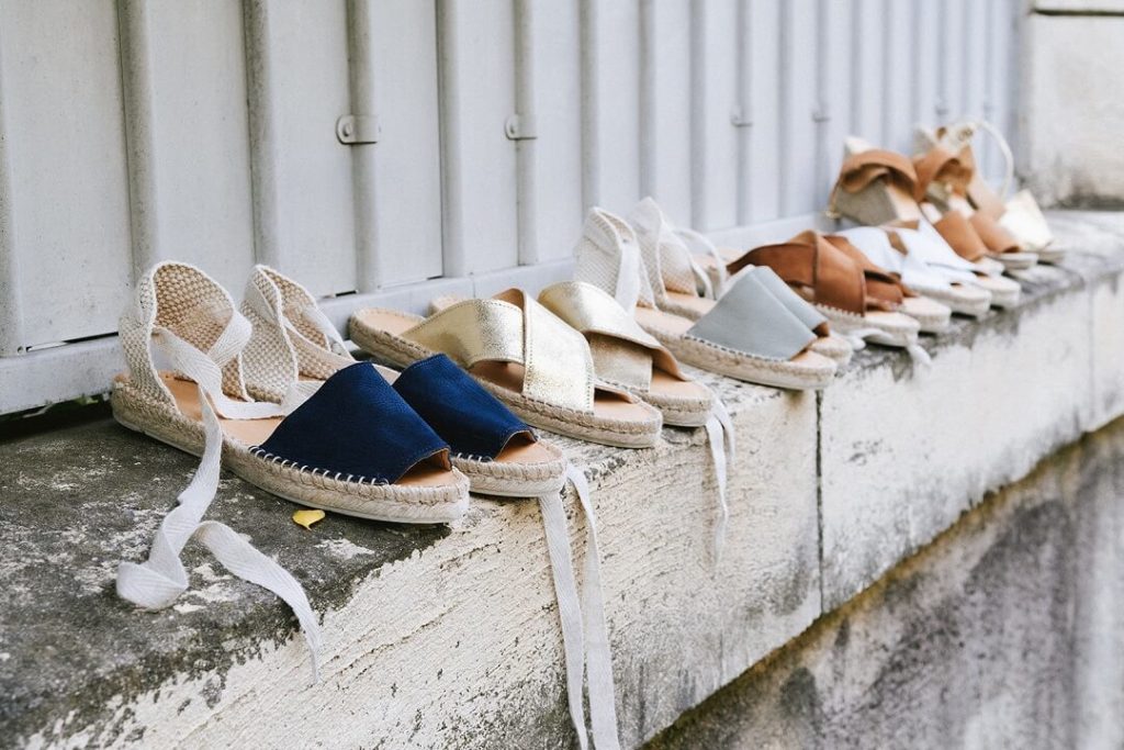Branding pour Les espadrilles de Atelier Aliénor par Milie Del Photographe