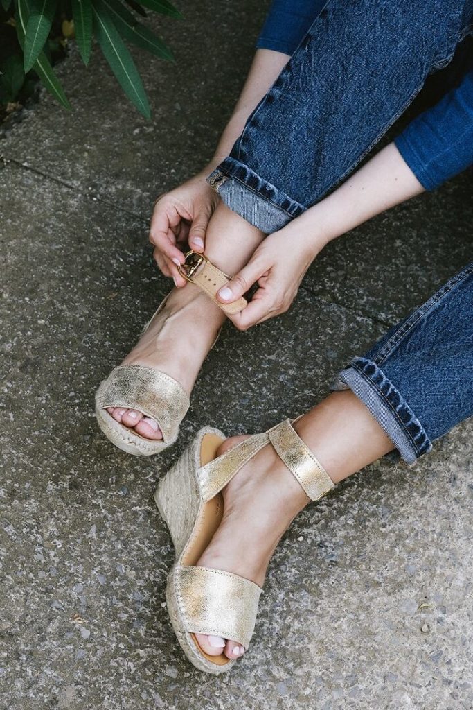 Greens and Espadrilles branding editorial photography Milie Del