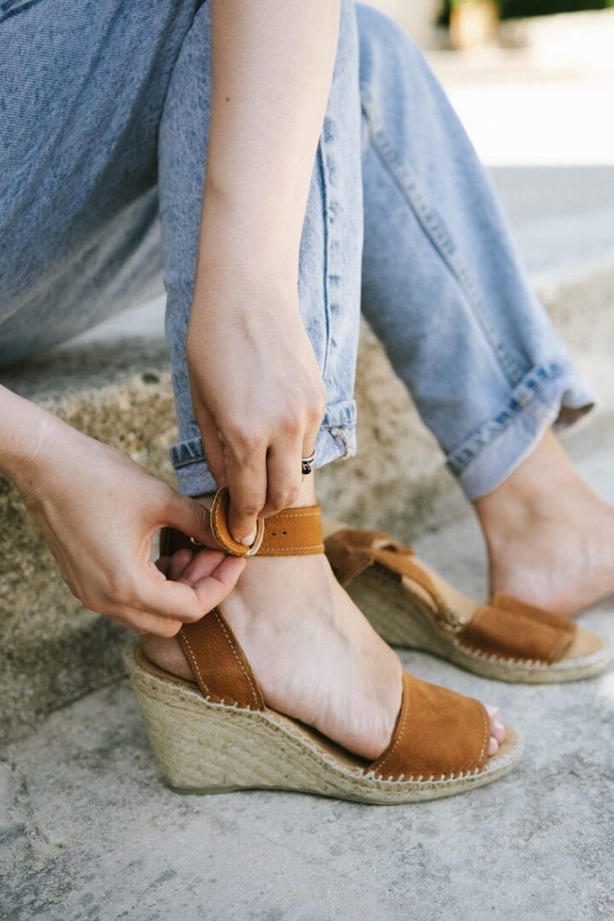 Editorial photography basque country espadrilles by Milie Del