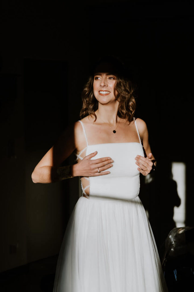 Milie Del Wedding photography for poetic bride and groom