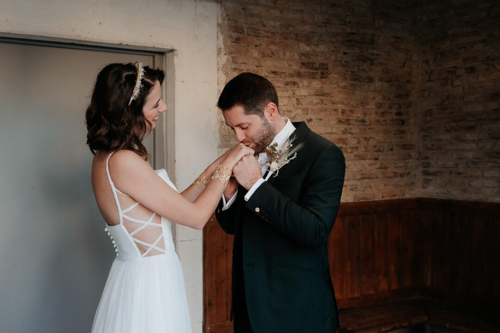 Milie Del Wedding photography for poetic bride and groom