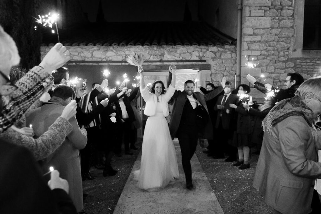 Winter wedding night inspiration | Drôme Wedding Inspiration