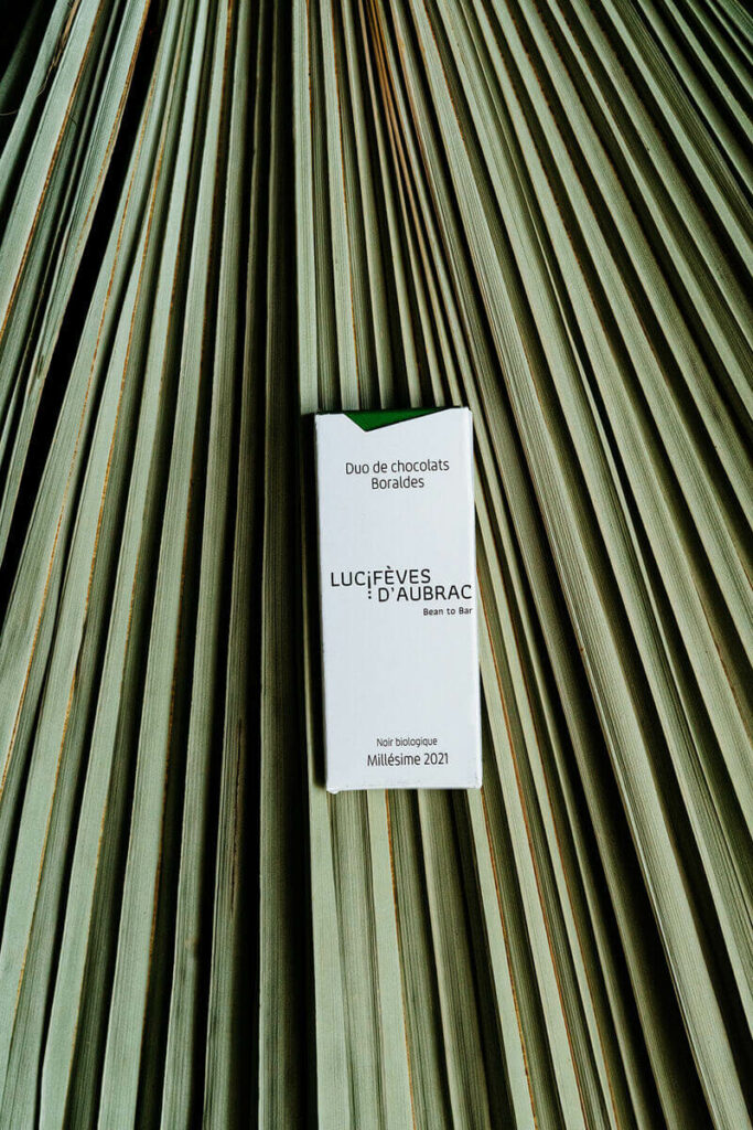 chocolats bean to bar fait dans l'aubrac par Lucifèves photographié par Milie Del