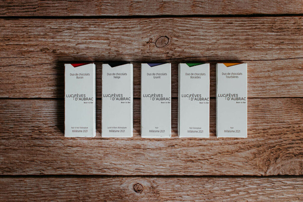 chocolat blanc Lucifèves d'Aubrac Milie Del photographe culinaire montpellier France