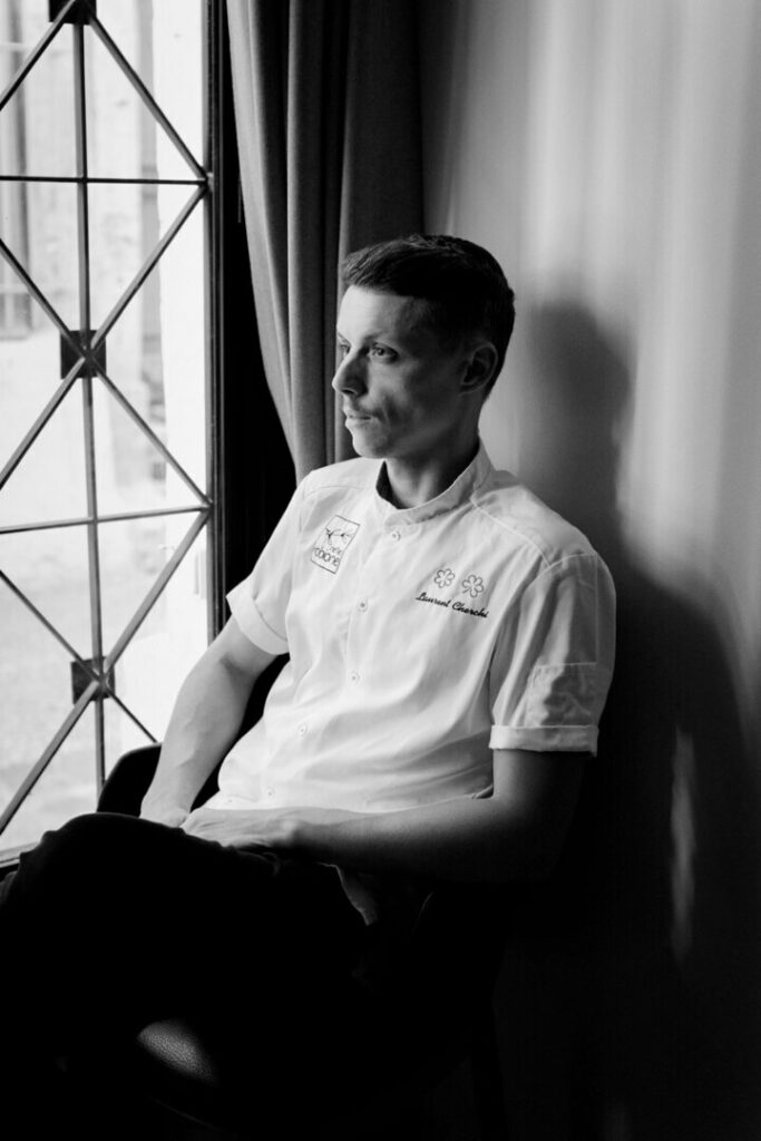 Laurent Cherchi à reflet d'obione restaurant étoilé au guide Michelin par Milie Del Photographe