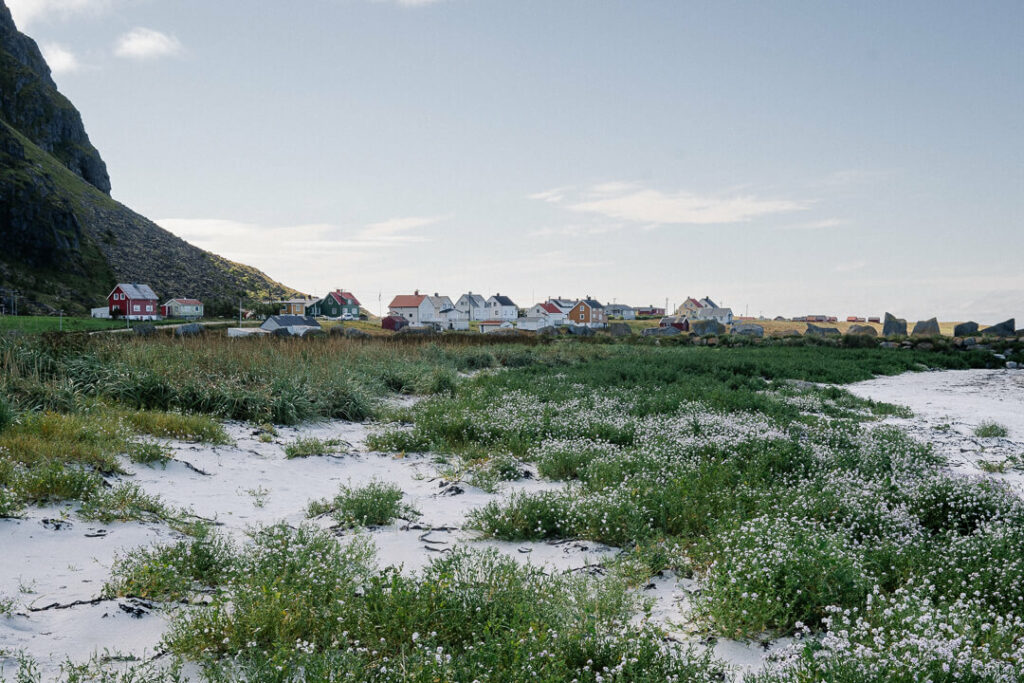 Eggum village in the lofoten