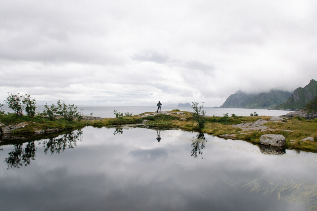the end of the road A i Lofoten 