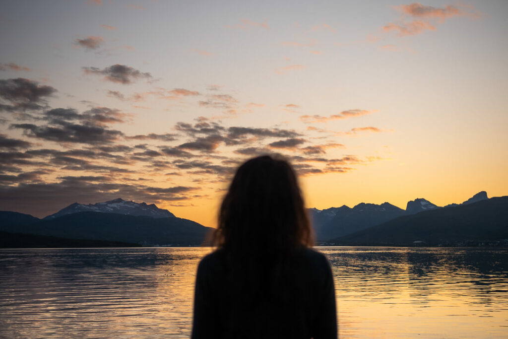 Sunset in Tromso