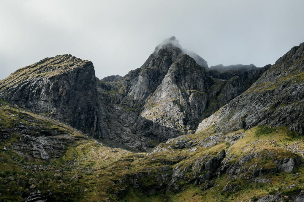 Mountains high in the Lofoten