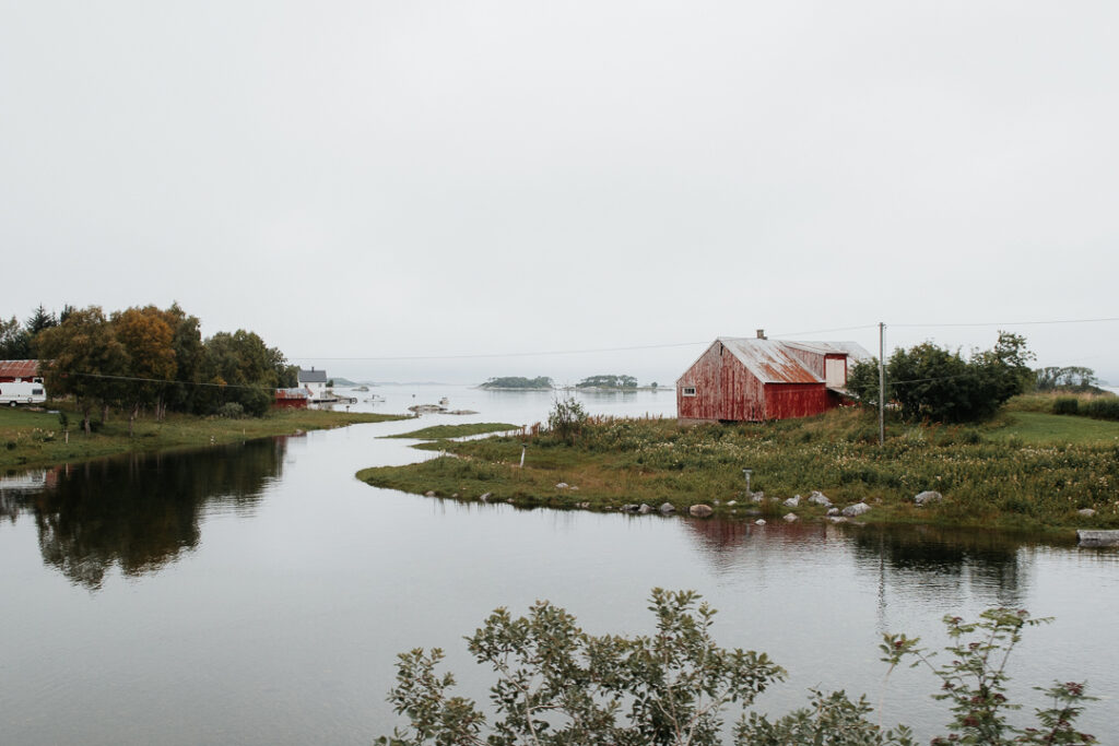 paysage embrumé au Vesteralen