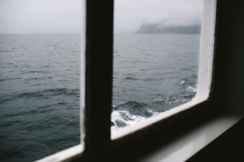 traversée par le ferry Vesteralen