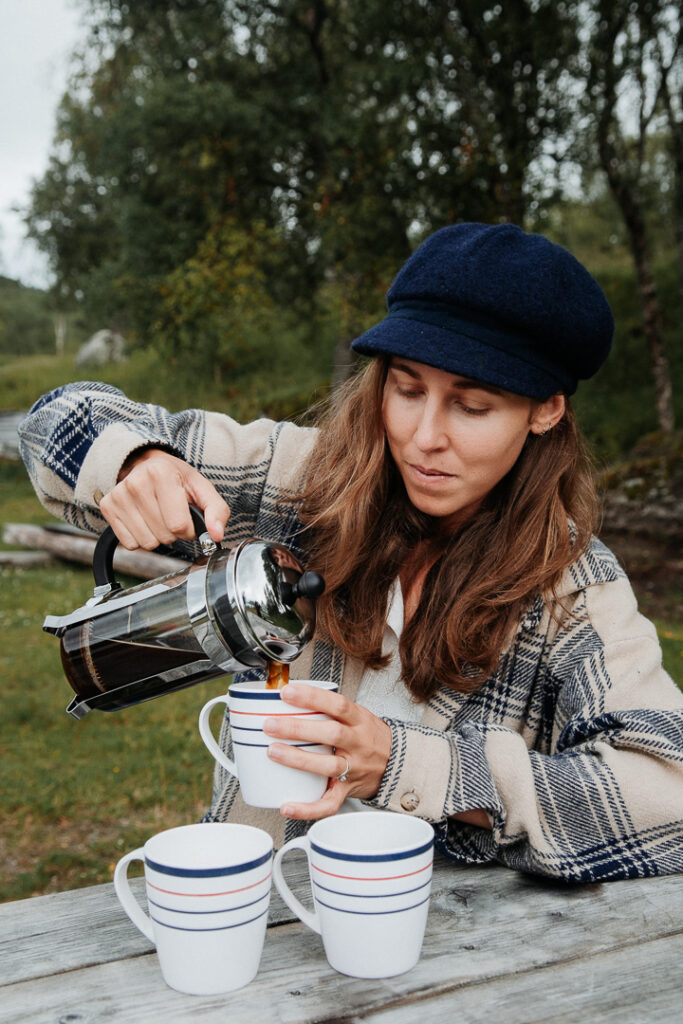 Coffee break on the road 