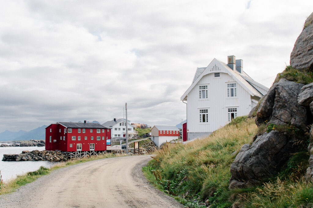 Red house in Nyksund