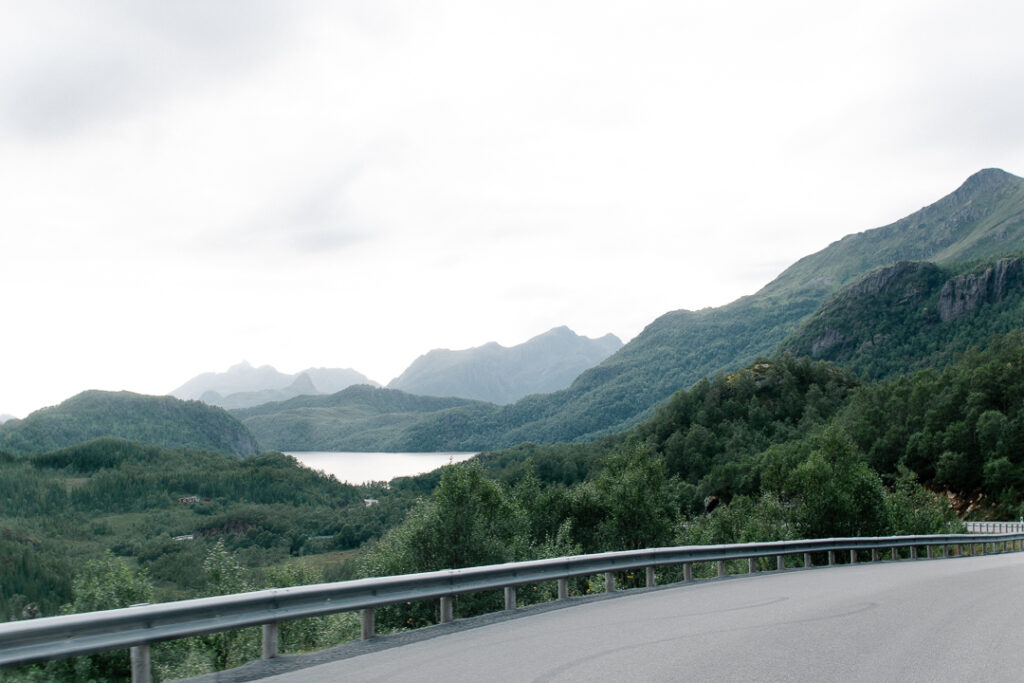 Route de montagnes Vesteralen