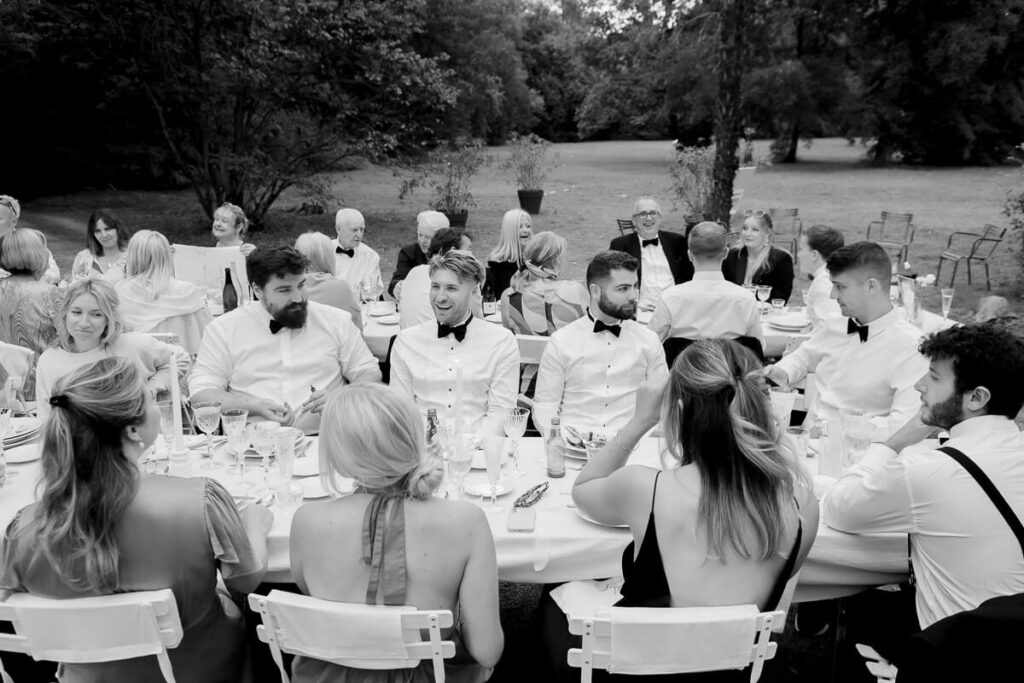 diner table domaine de ribaute english wedding