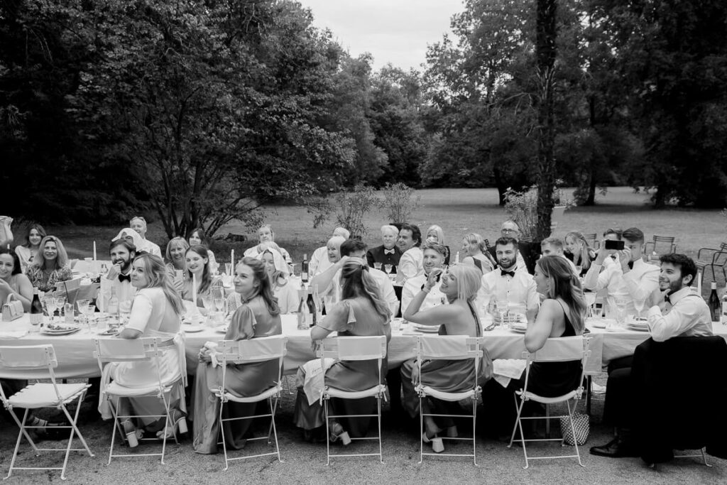 diner table domaine de ribaute english wedding