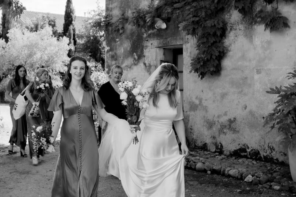 Bride english wedding Milie Del Photographer Montpellier