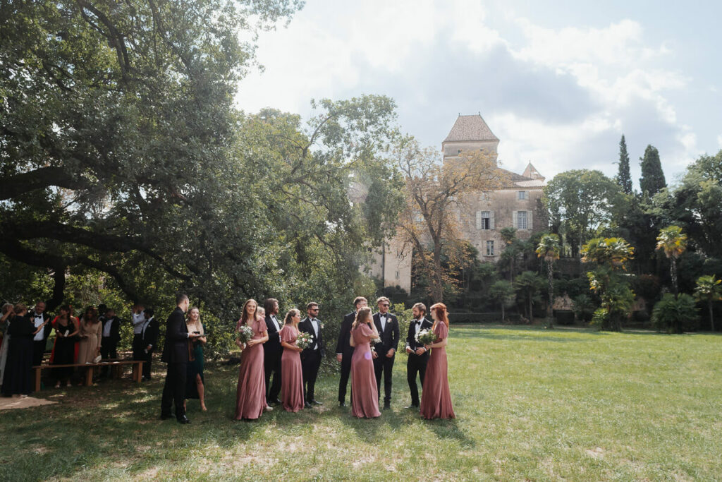 Groom and bride Wedding ceremony wedding Milie Del Photographer