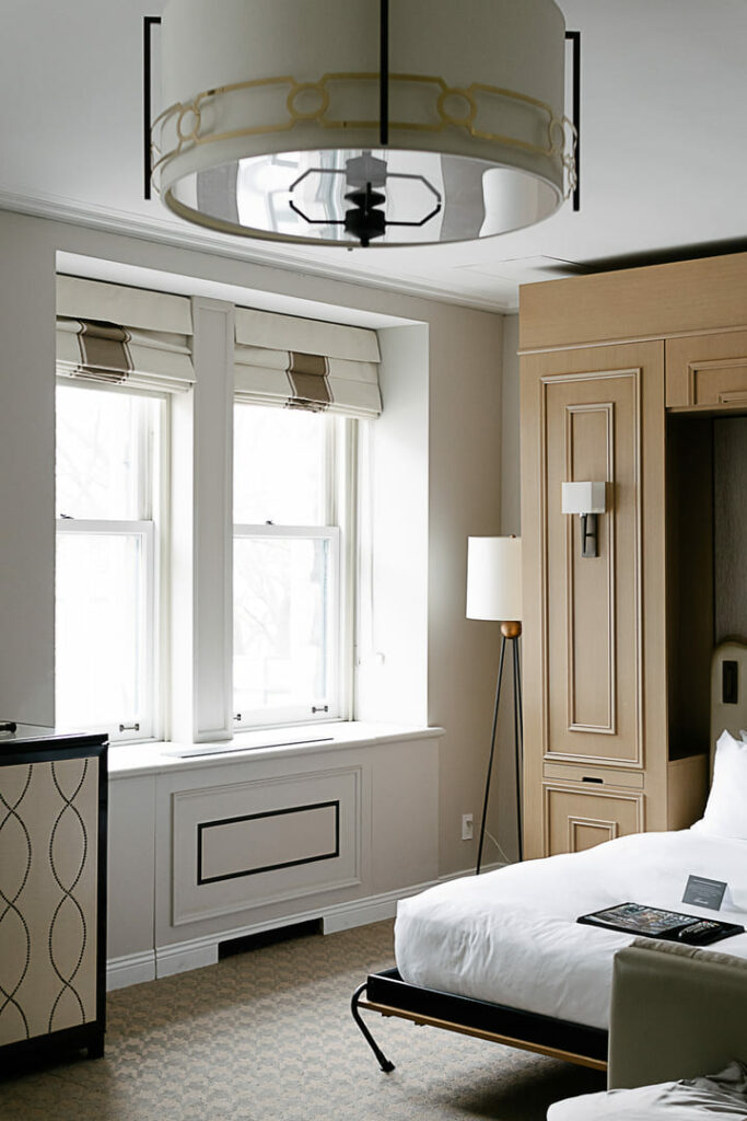 Interior Design Chambre Fairmont Frontenac Québec